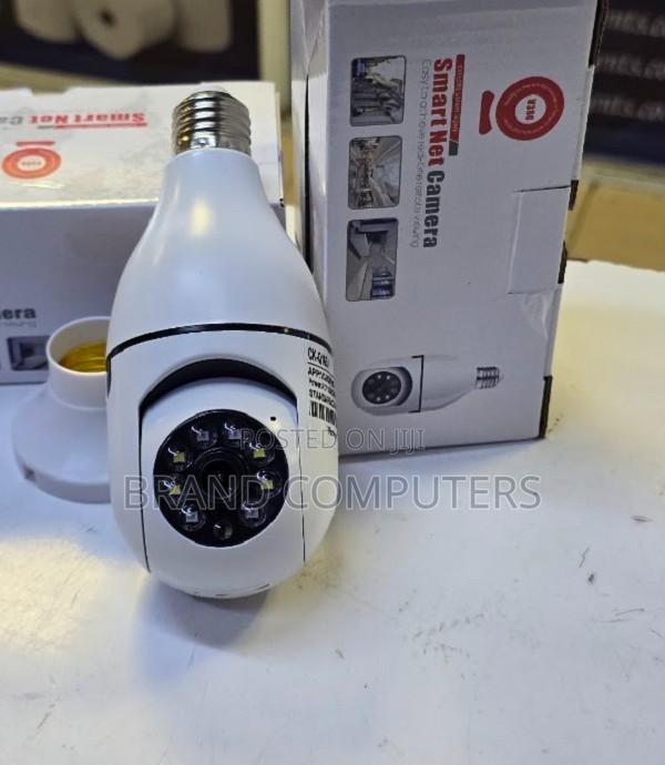 360 Degree Bulb Mini Wifi CCTV Camera Hidden Home Surveillance Camera - main view