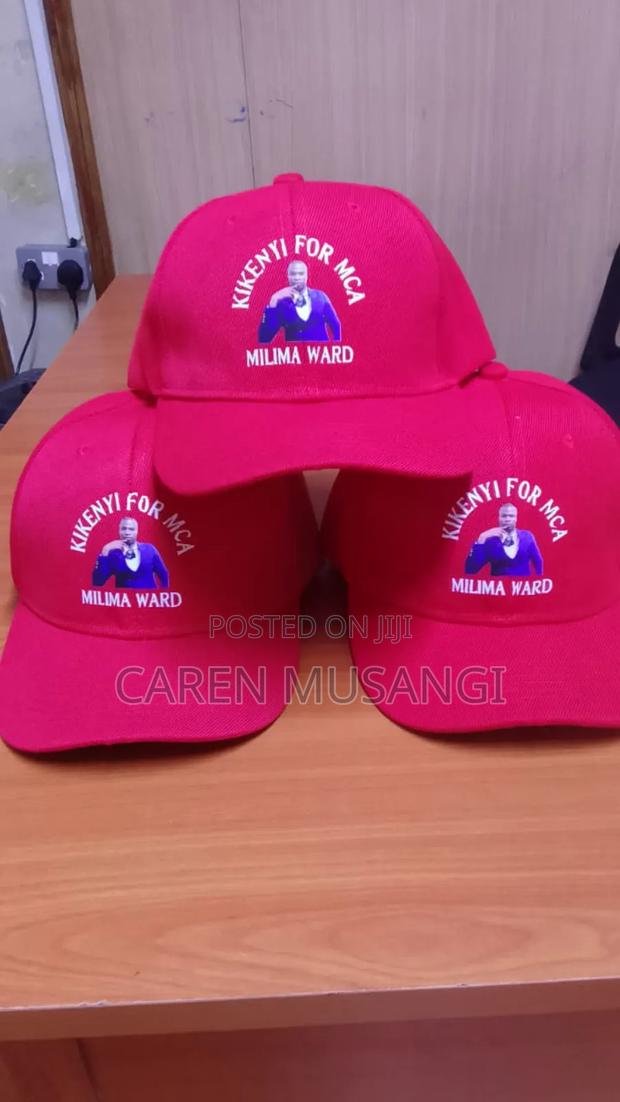 High-Quality Custom Printed Campaign Cap - main view