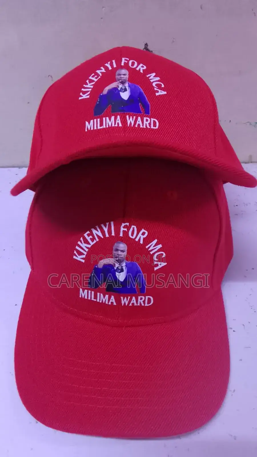 High-Quality Custom Printed Campaign Cap