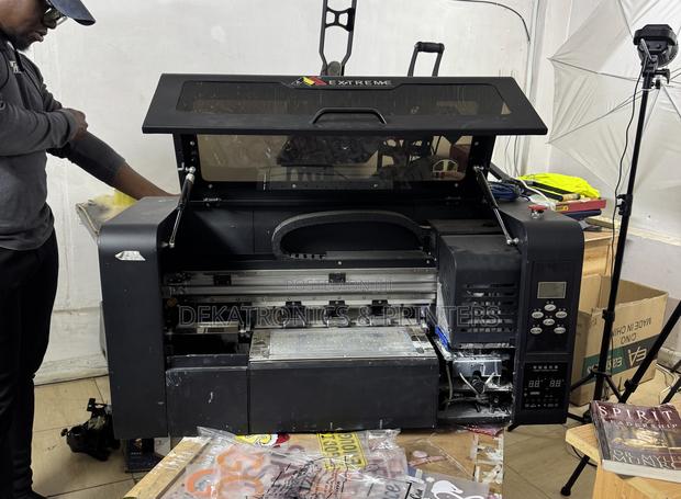 Slightly Used Extreme 30cm DTF Printer With 2pcs Epson Xp600 Heads - main view
