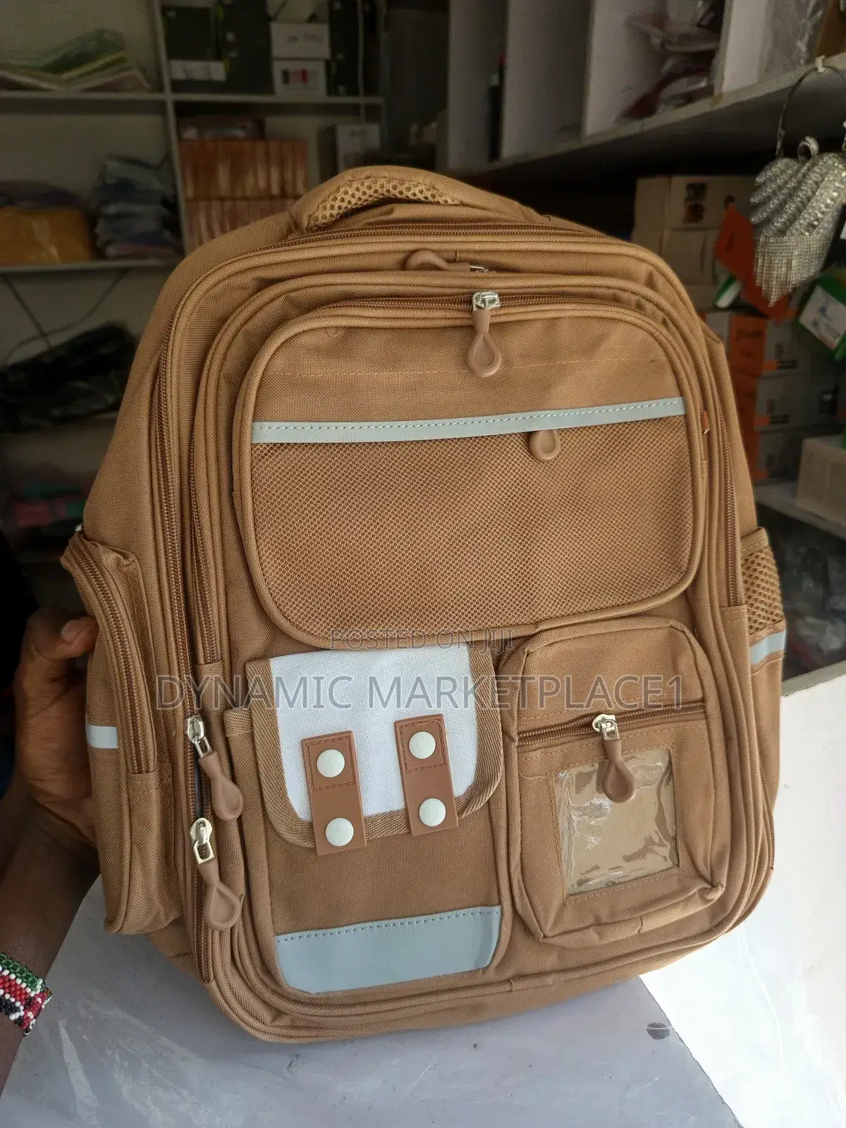 Heavy-Duty Multi-Pocket Travel School Backpack Bags