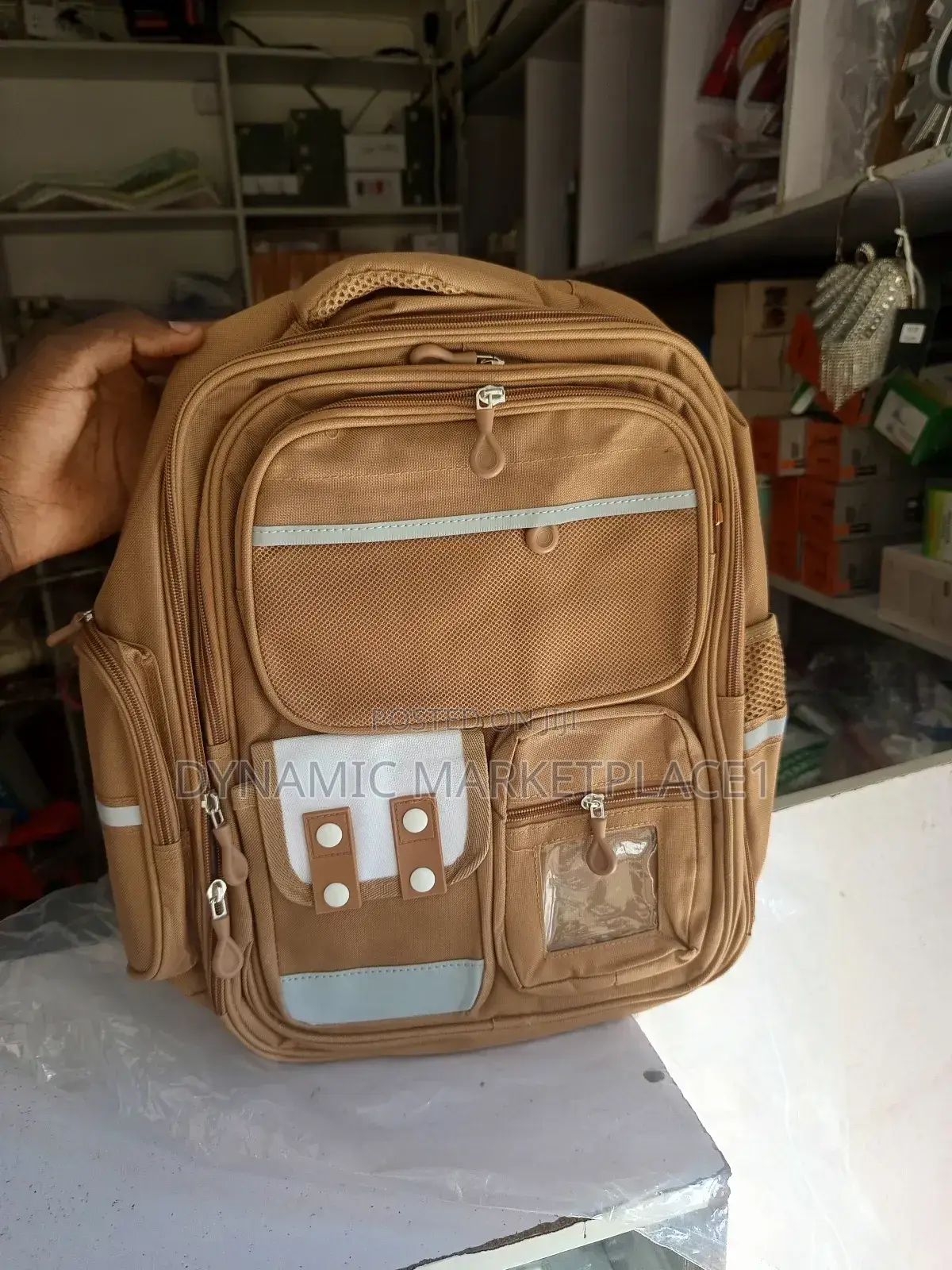 Heavy-Duty Multi-Pocket Travel School Backpack Bags