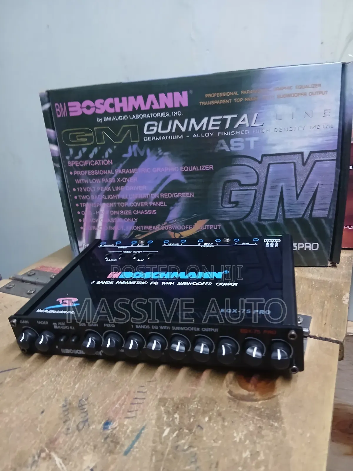 Buy Boschman Car Equilizer/ Car Equilizer