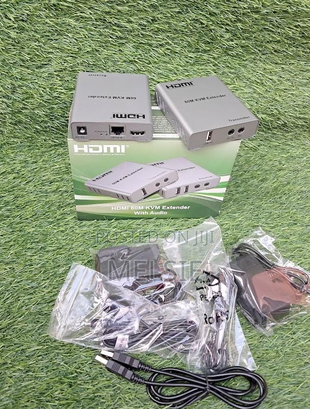 60m KVM Extender With Audio Usb Keyboard Mouse (Kvm) Functionality