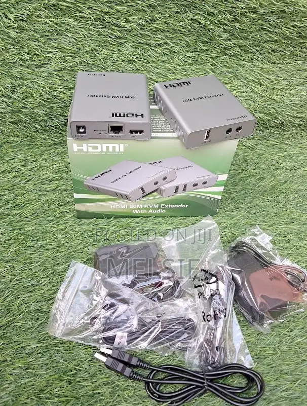 60m KVM Extender With Audio Usb Keyboard Mouse (Kvm) Functionality