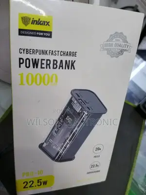 Inkax Power Bank. 10,000mah