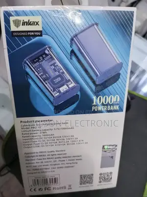 Inkax Power Bank. 10,000mah