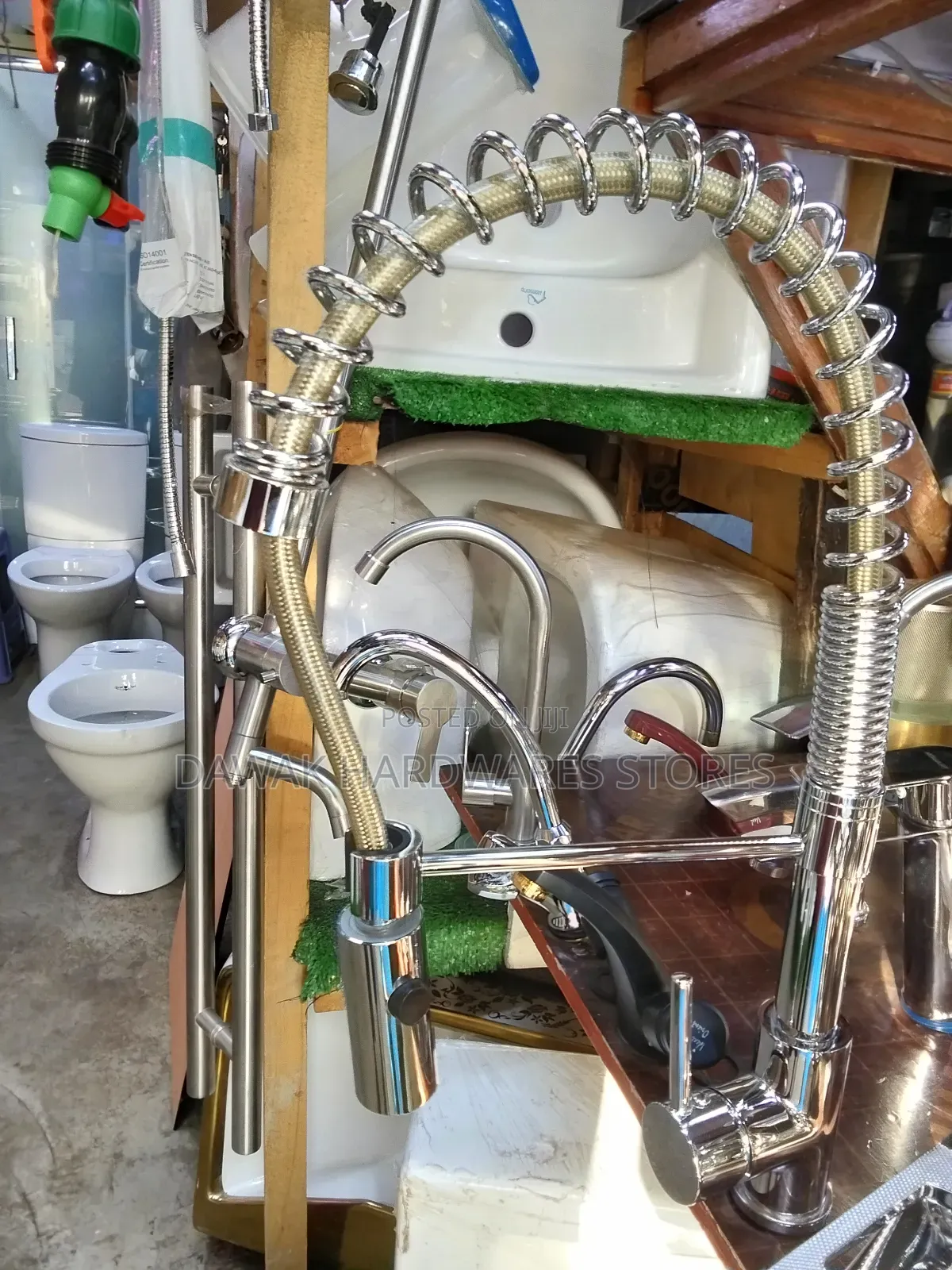 Commercial Style Kitchen Faucet