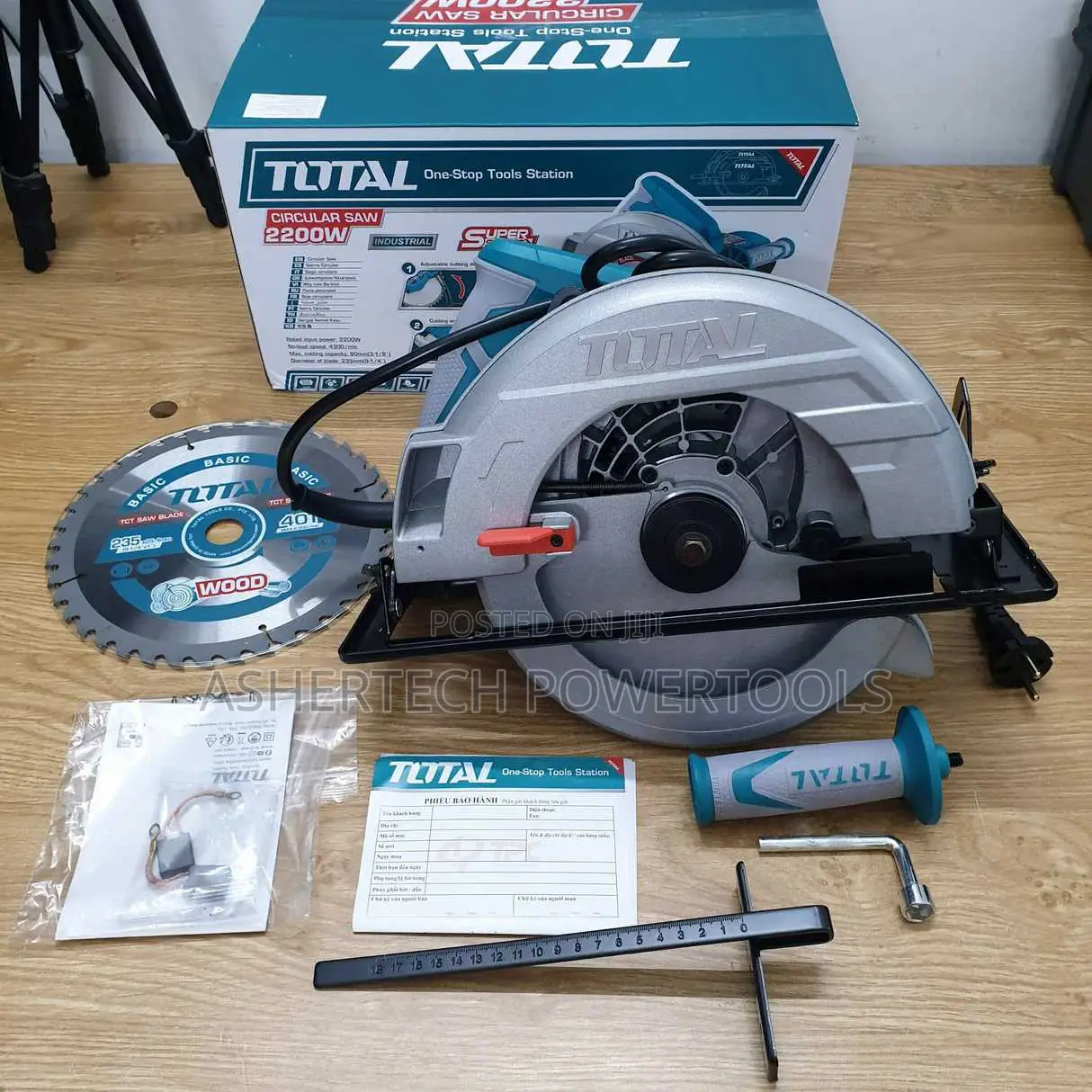 Total Ts Circular Saw 2200w 235mm