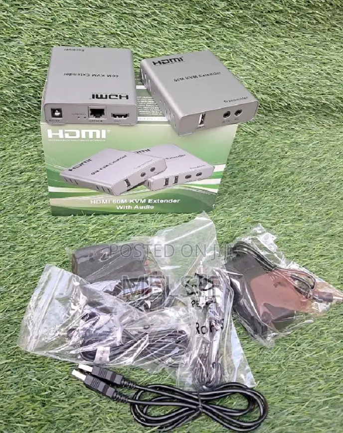 60m Hdmi Extender KVM Signal Extender With Audio Supports KVM Function