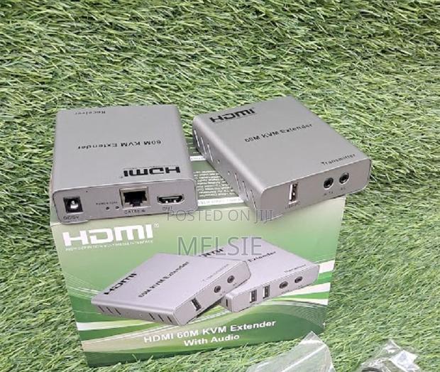 60m Hdmi Extender KVM Signal Extender With Audio Over Cat5e/6 Cable