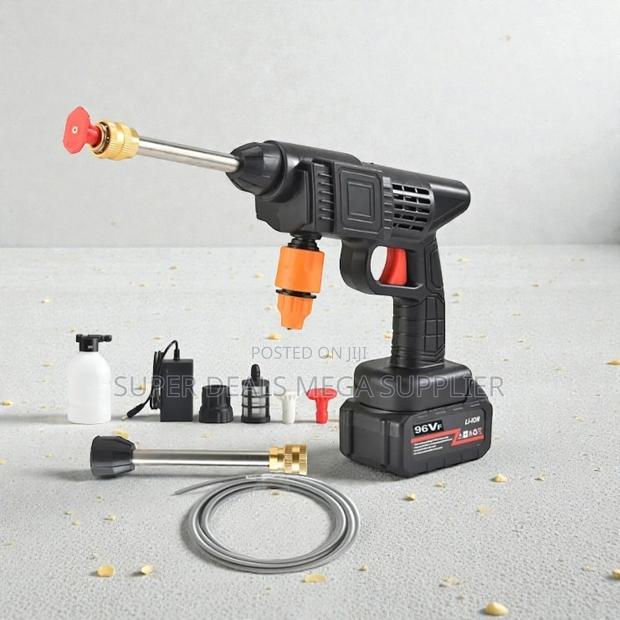 Compact Design 96v Gun Car Washer Washing Wireless Cordless Machine