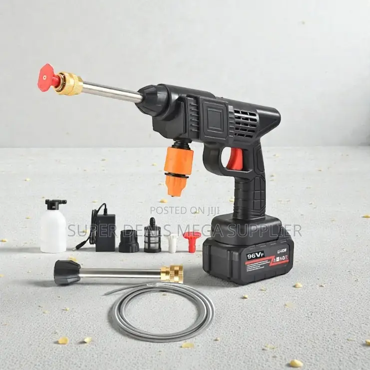 Compact Design 96v Gun Car Washer Washing Wireless Cordless Machine