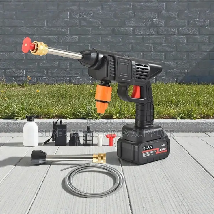 Top Quality 96v Gun Car Washer Car Washing Portable High Pressure Gun