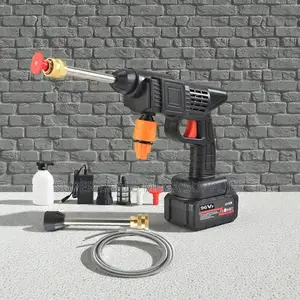High Quality Material 96v Gun Car Washer Car Washing Cordless Gun