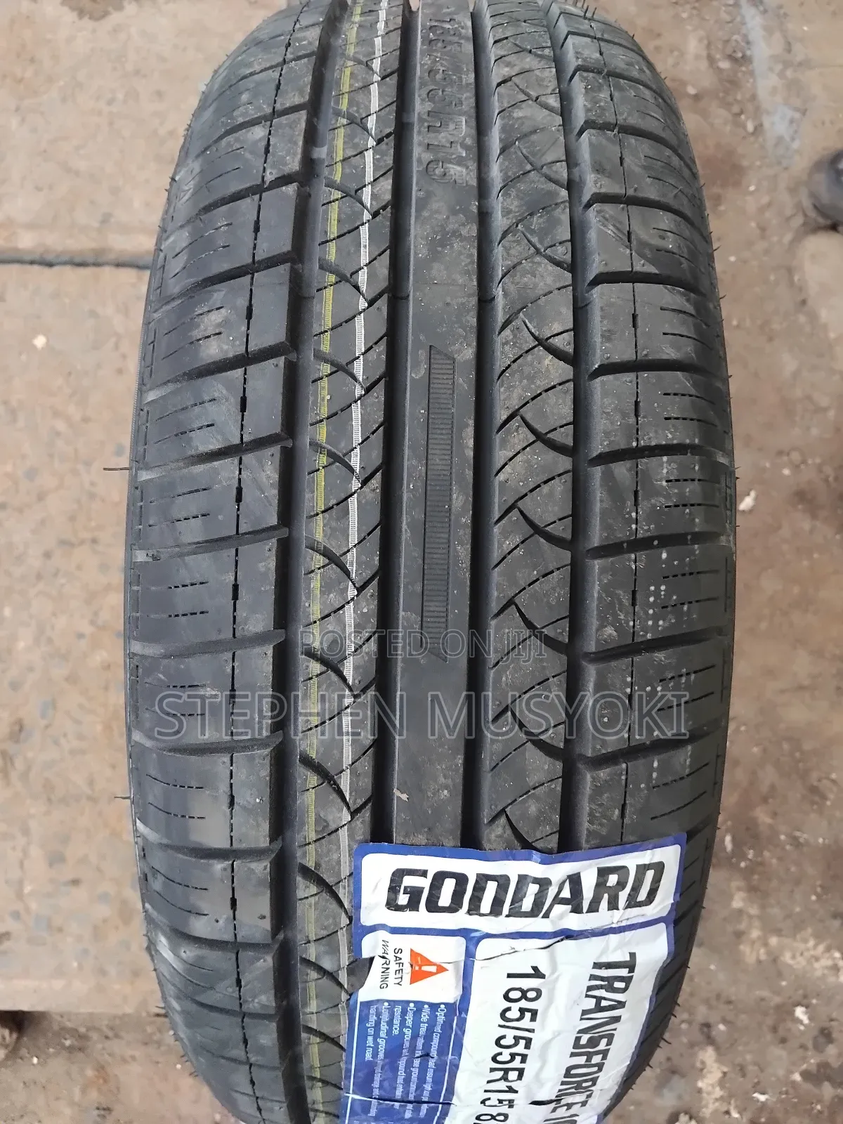 185/55r15 Goddard Tyre