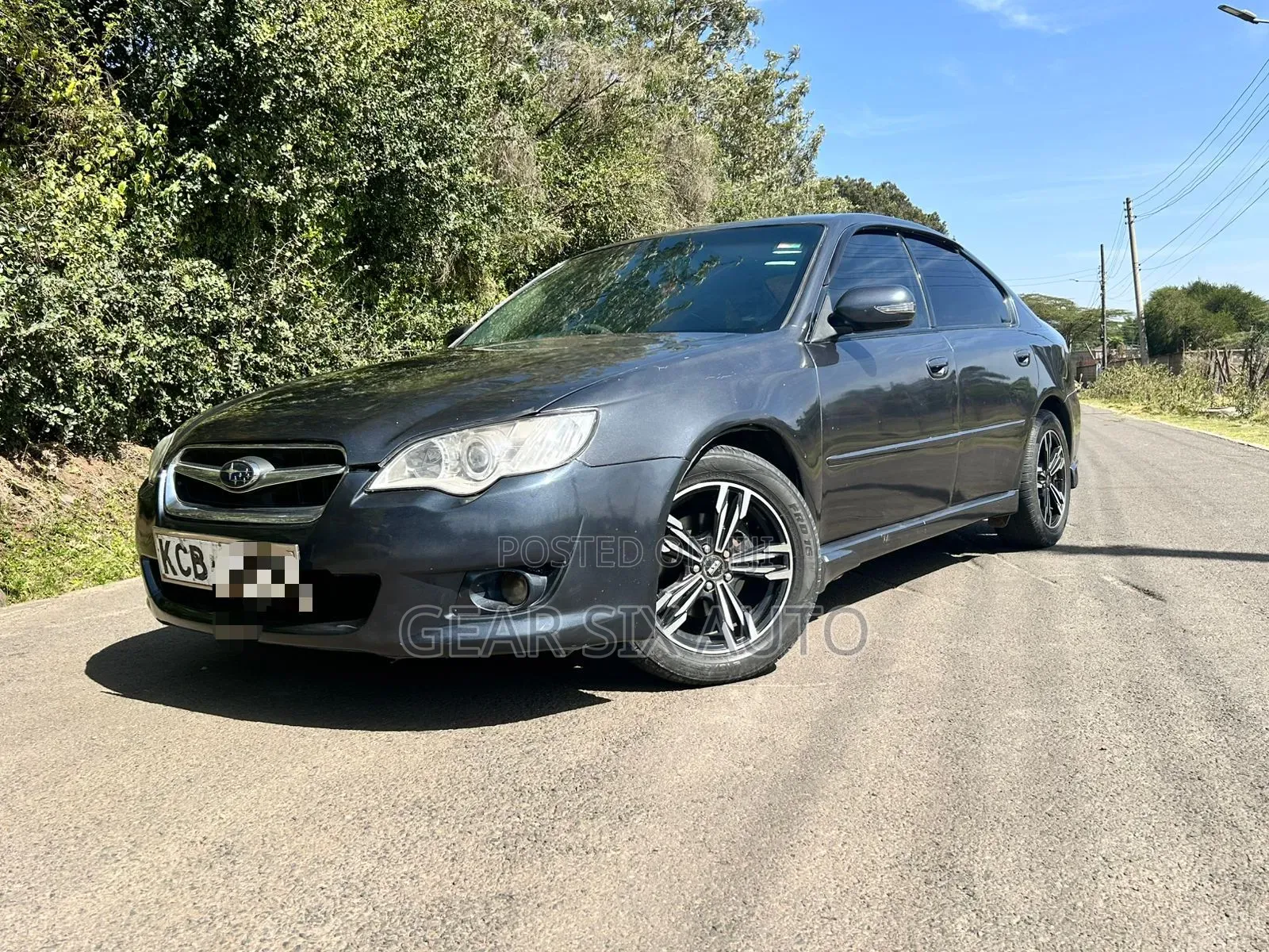 Subaru Legacy 2.0 GT Premium AWD 2007 Gray