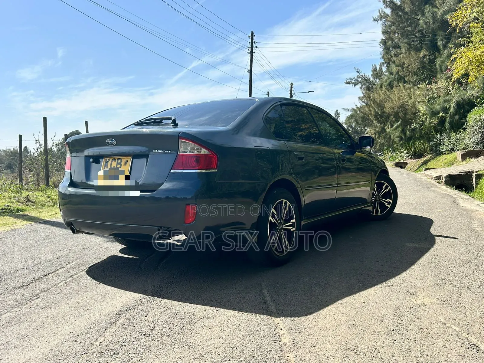 Subaru Legacy 2.0 GT Premium AWD 2007 Gray