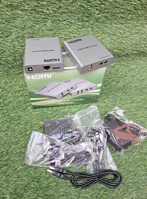 KVM (Keyboard, Video, Mouse) Extender 60m Long Distance Transmission