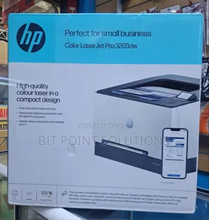 Hp Color Laserjet Pro 3203dw Printer Only