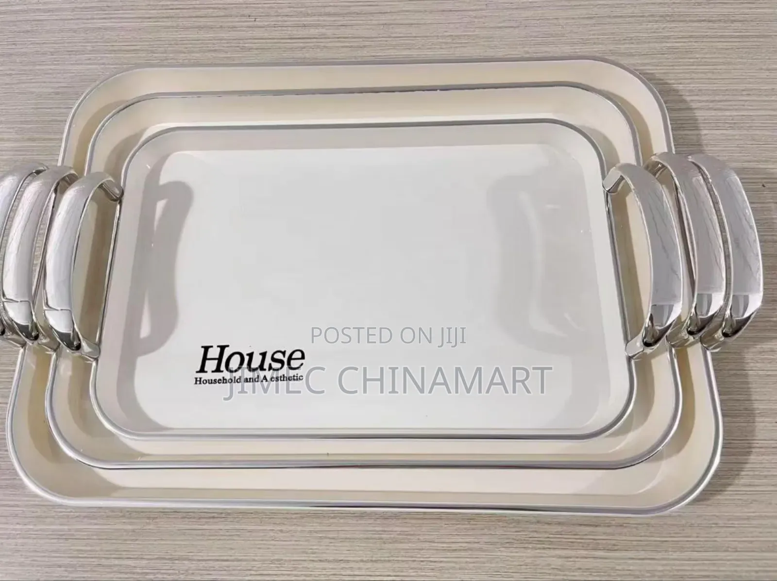 3 PCS Acrylic Tray Set