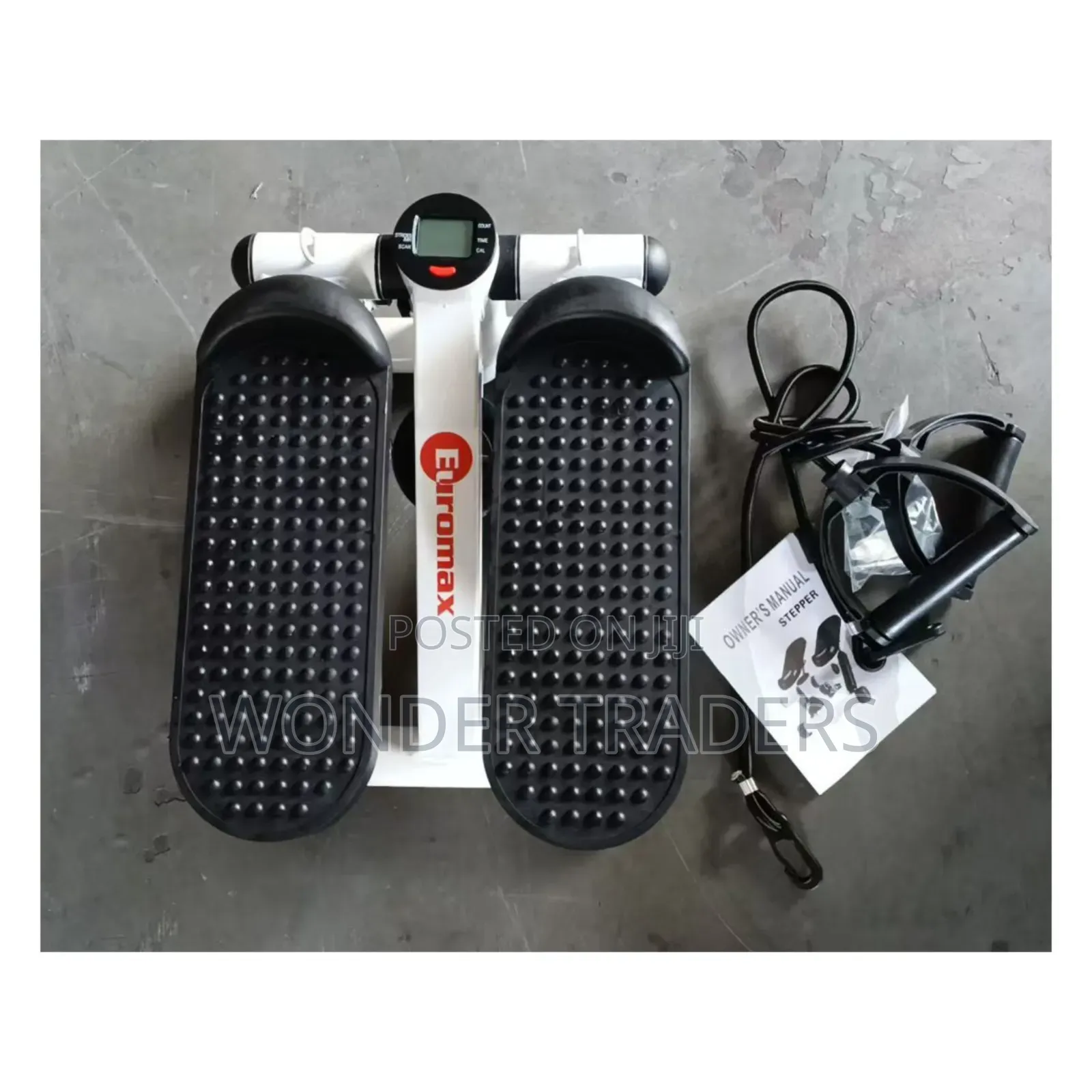 Mini Stepper /*_Mini Stepper With Resistance Bands*Fitness to Behold*
