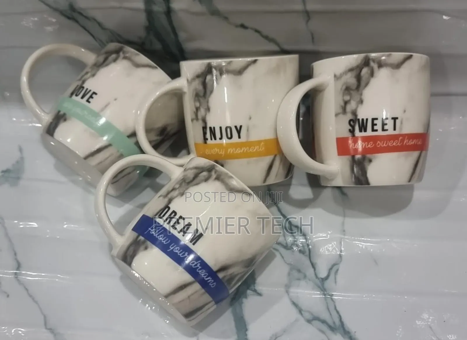 Stylish 4 Design Ceramic Cups Now