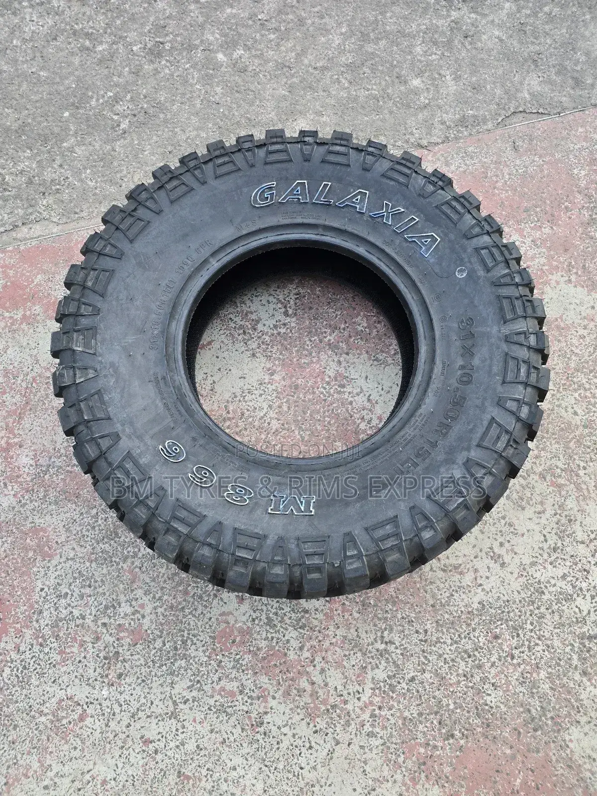 31x10.50r15 Galaxia Tyres (Mud Terrein)