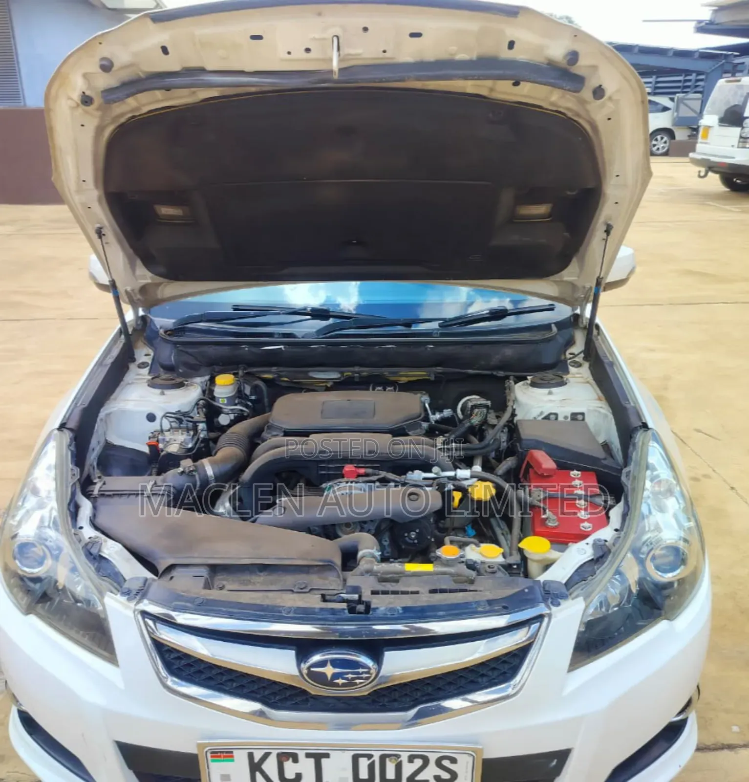 Subaru Legacy 2012 White