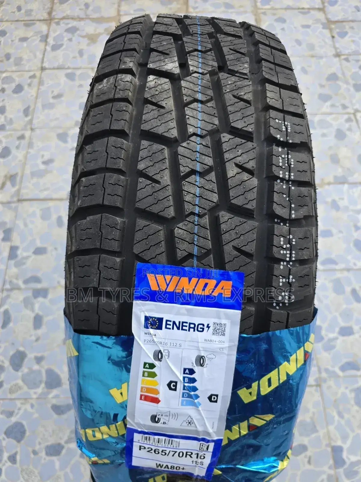 265 /70 R16 Winda Tyres (All Terrein)