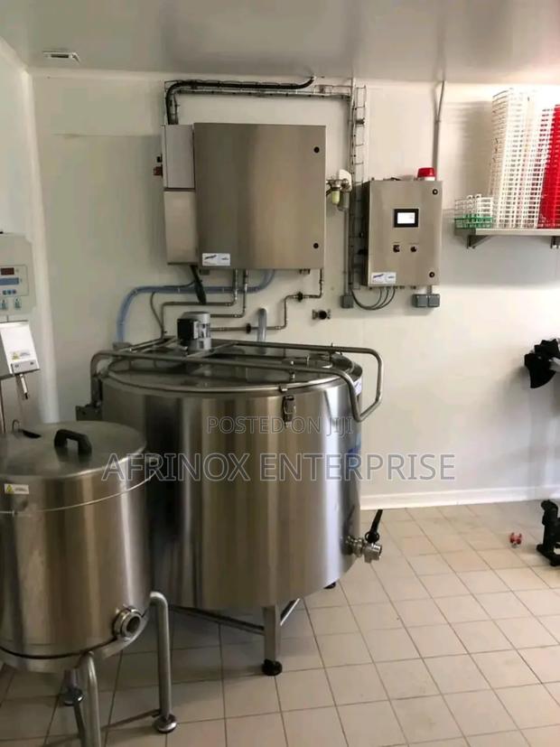 Professional Milk and Yoghurt Pasteurisation Machines, 500l Capacity - main view