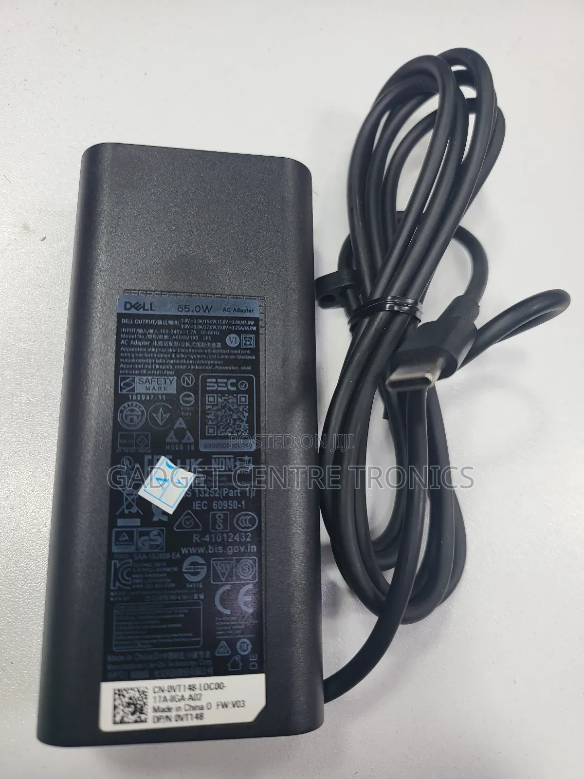 Dell Type C 65w Adapter