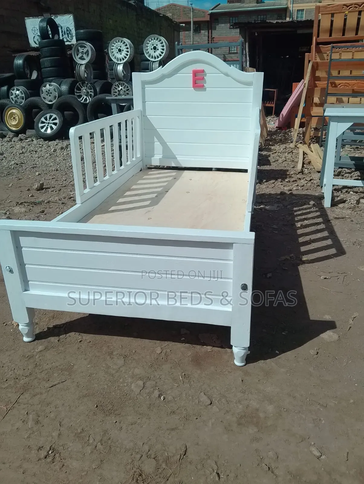Kids Wooden Bed 3 by 6
