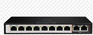 DGS-F1010p-E 8ge Poe+ 2ge Uplink 250m Poe Switch