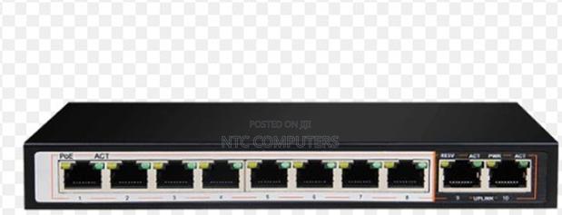 DGS-F1010p-E 8ge Poe+ 2ge Uplink 250m Poe Switch - main view