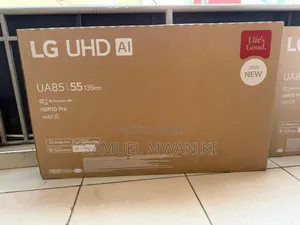 Lg 55" Ua85 Uhd Ai Smart Tv Ai Magic Remote Hdr10 Webos25 Latest