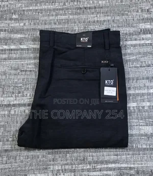 Quality Casual Checked Dark Colors Men Official Trouser