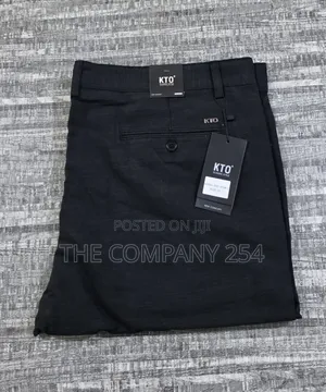 Quality Casual Checked Dark Colors Men Official Trouser