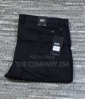 Quality Casual Checked Dark Colors Men Official Trouser