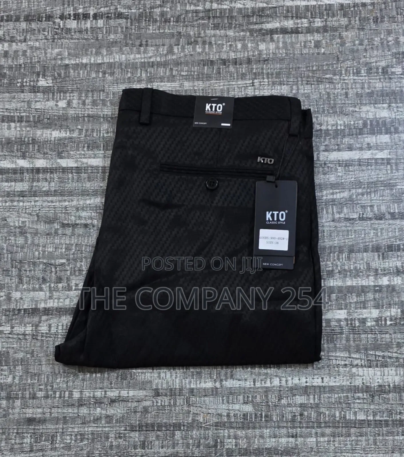 Quality Casual Checked Dark Colors Men Official Trouser
