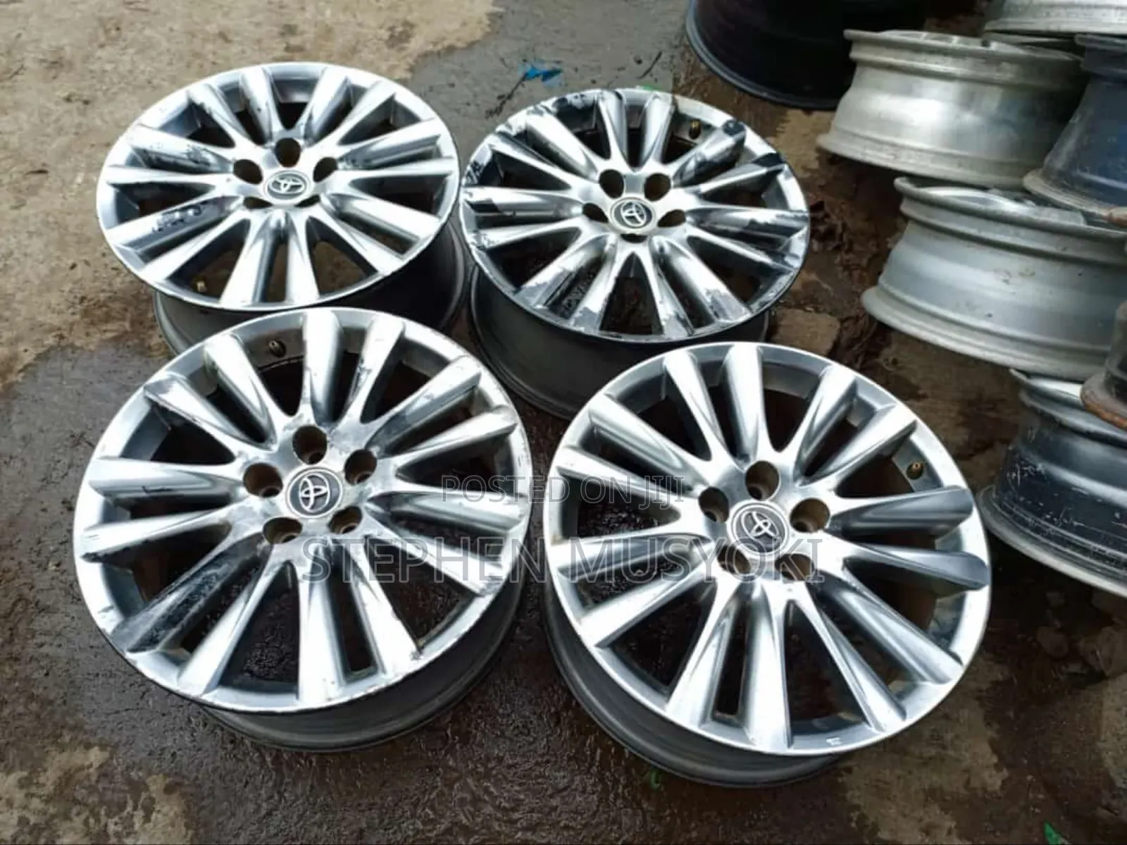 Toyota Harrier Size 18inch Rims