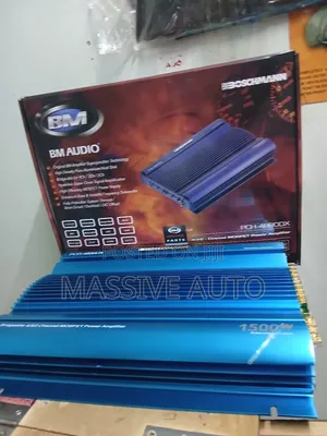 Bm / Boschman Amplifier Booster/ Boschman Booster 1500 Wats