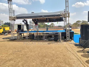 Stage Lightings, Canopy Stage for Crusade! Hire