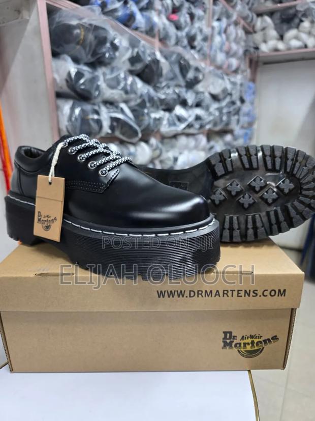 Big Sizes Dr.Martens Black Low - main view