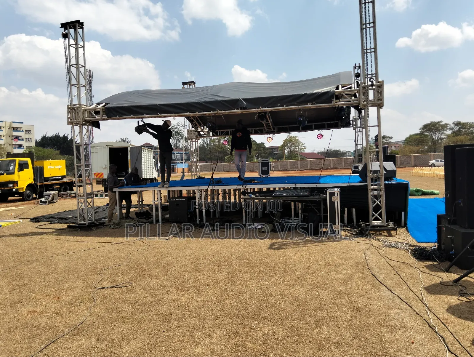 For Events Like Ngemi,We Have Canopy Stage,The Public Address Hire