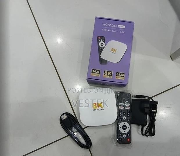 H96 Max Android 14 Tv Box 4gb 128gb Android 14 Tv Box - thumbnail 2