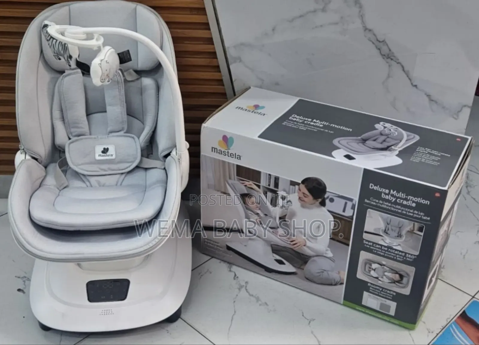 3 in 1 Deluxe Multi-Motion Baby Cradle/Swing/Bouncer/Bassinet.