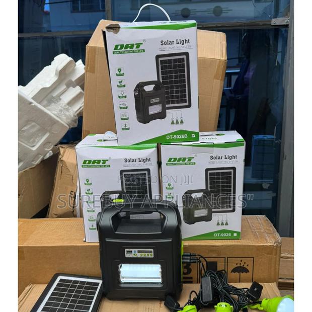 Dat Solar Light Dt-9026 With Fm Radio Multi-Function Design
