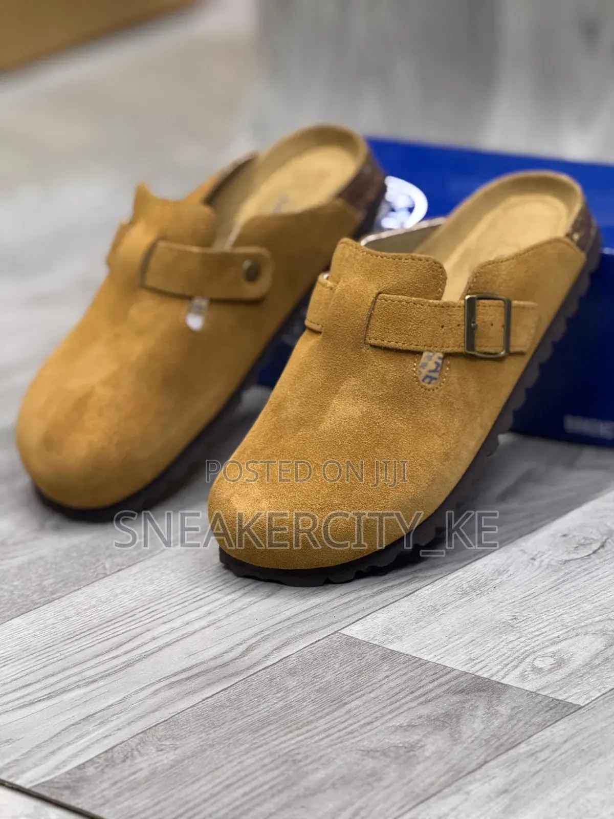 Leather/Suede Clogs