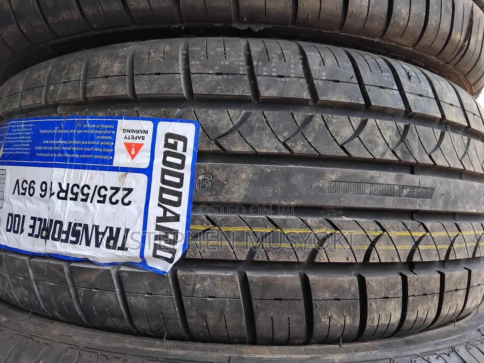 225/55r16 Goddard Transforce Tyre